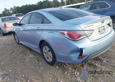 2012 Hyundai Sonata Hybrid z USA, uszkodzony, nr VIN KMHEC4A40CA054916